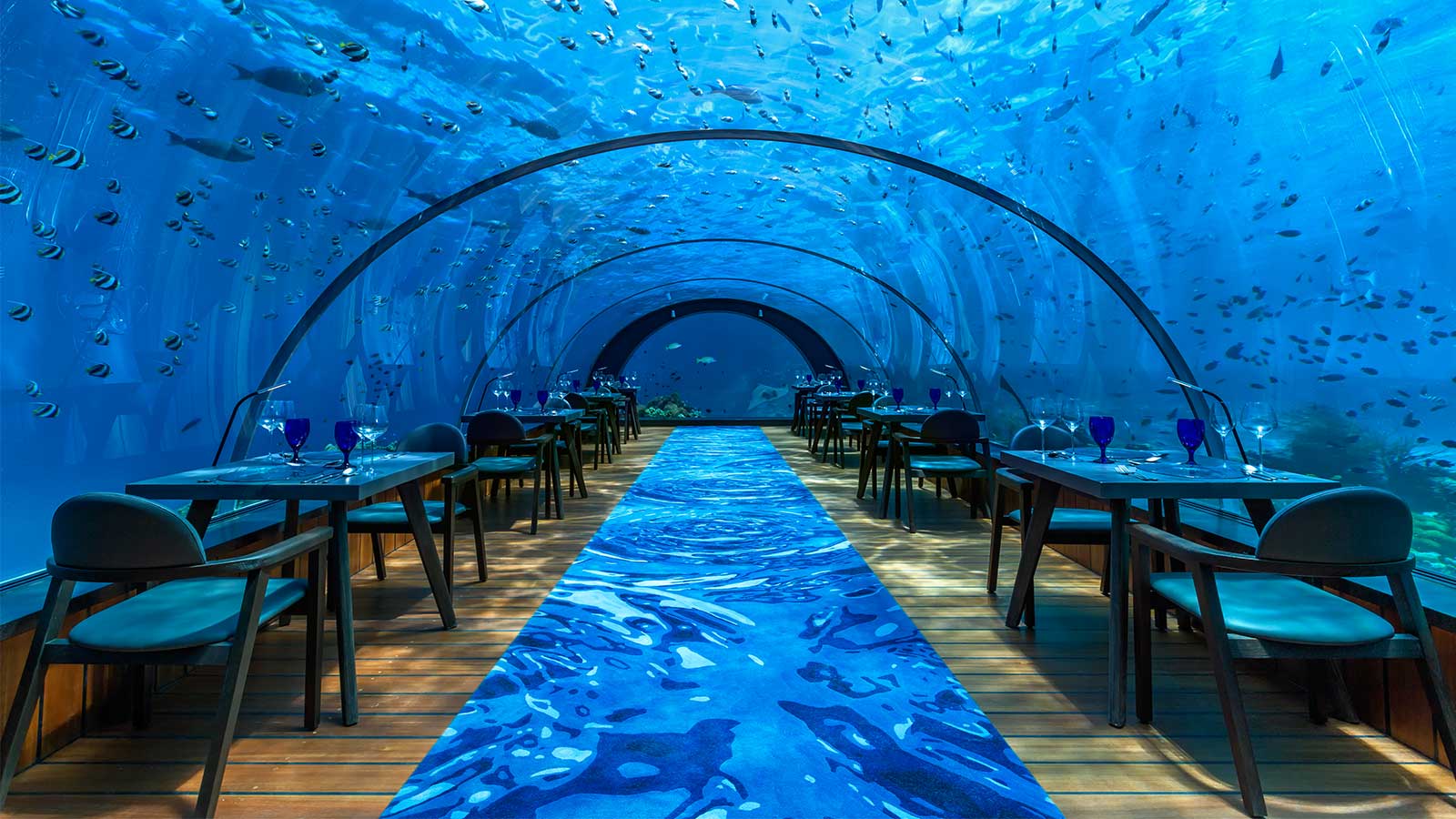 芙拉瓦丽岛 Hurawalhi Maldives水下餐厅【七彩假期】
